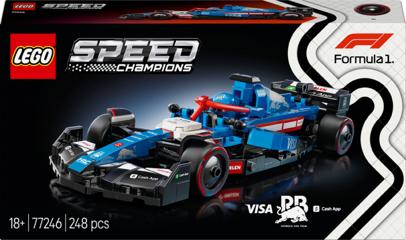 LEGO® Speed Champions 77246 Závodní auto Visa Cash App RB VCARB 01 F1®