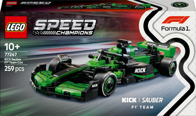 LEGO® Speed Champions 77247 Závodní auto KICK Sauber F1® Team C44