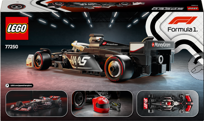 LEGO® Speed Champions 77250 Závodní auto MoneyGram Haas F1® Team VF-24