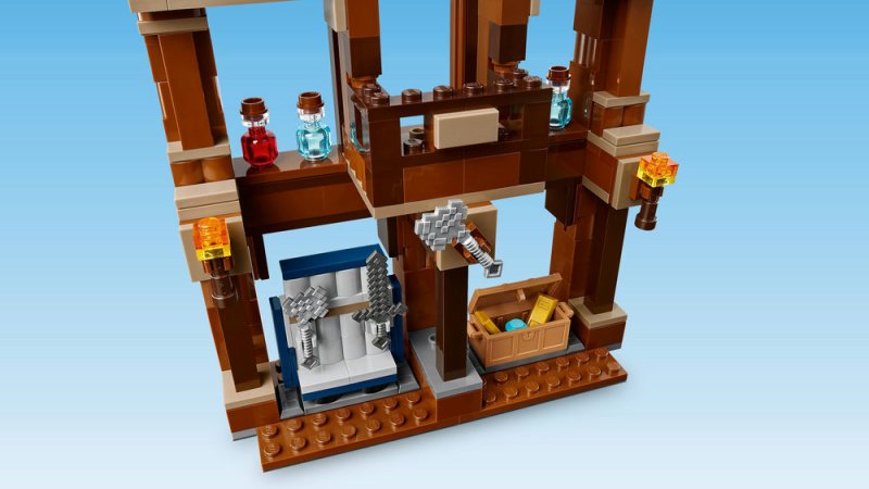 LEGO® Minecraft® 21272 Bojový ring v Lesním sídle