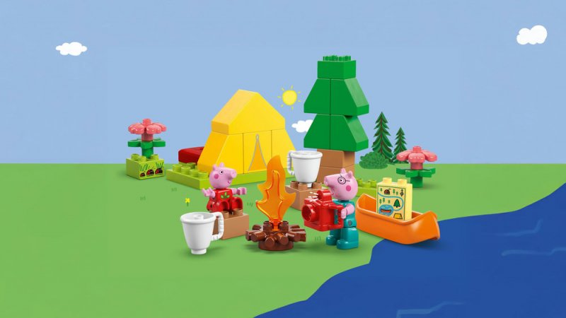 LEGO® DUPLO® Prasátko Peppa 10452 Táboření