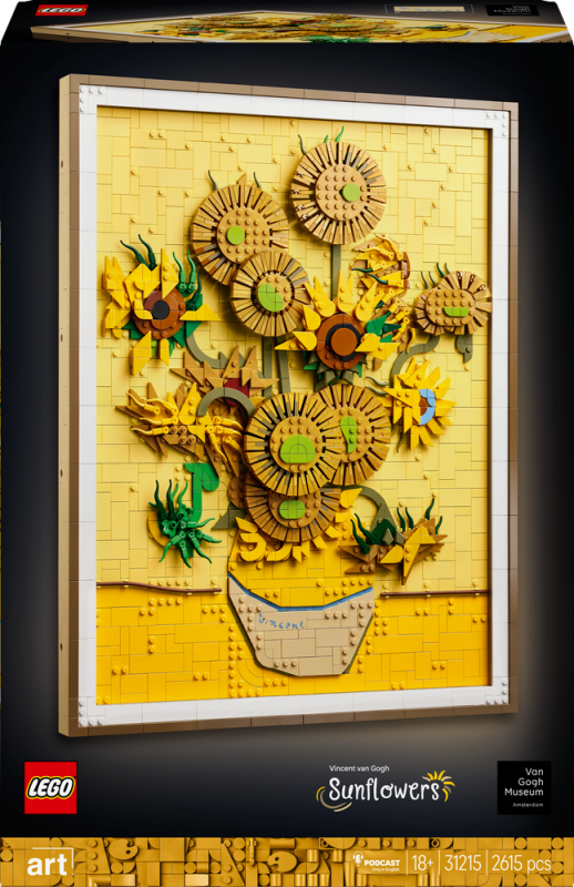 LEGO® Art 31215 Vincent van Gogh – Slunečnice