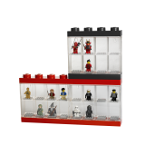 LEGO® sběratelská skříňka na 16 minifigurek - modrá