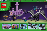 LEGO® Minecraft® 21264 Drak z Enderu a loď z Endu