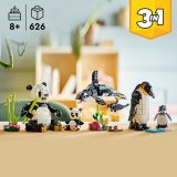 LEGO® Creator 3v1 31165 Divoká zvířata: Pandí rodinka