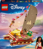 LEGO® │ Disney Princess 43270 Vaiana a dobrodružství na kánoi