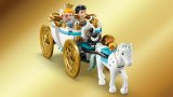 LEGO® │ Disney Princess 43275 Popelčin zámek a kočár s koňmi