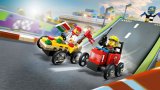 LEGO® City 60458 Závodní balíček: Rozvoz pizzy vs. hasičské auto