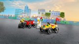 LEGO® City 60458 Závodní balíček: Rozvoz pizzy vs. hasičské auto