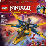 LEGO® NINJAGO® 71833 Ras, Arin a superbouřkové letadlo