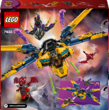 LEGO® NINJAGO® 71833 Ras, Arin a superbouřkové letadlo