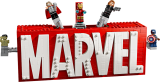 LEGO® Marvel 76313 Logo MARVEL a minifigurky