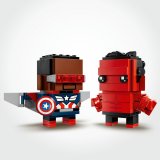 LEGO® BrickHeadz™ Marvel 40668 Figurky Kapitána Ameriky a Červeného Hulka